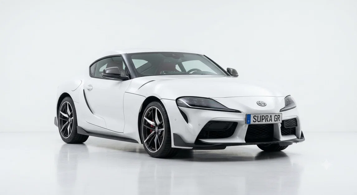 Mô hình 3D Toyota Supra chi tiết sắc nét - Image 3