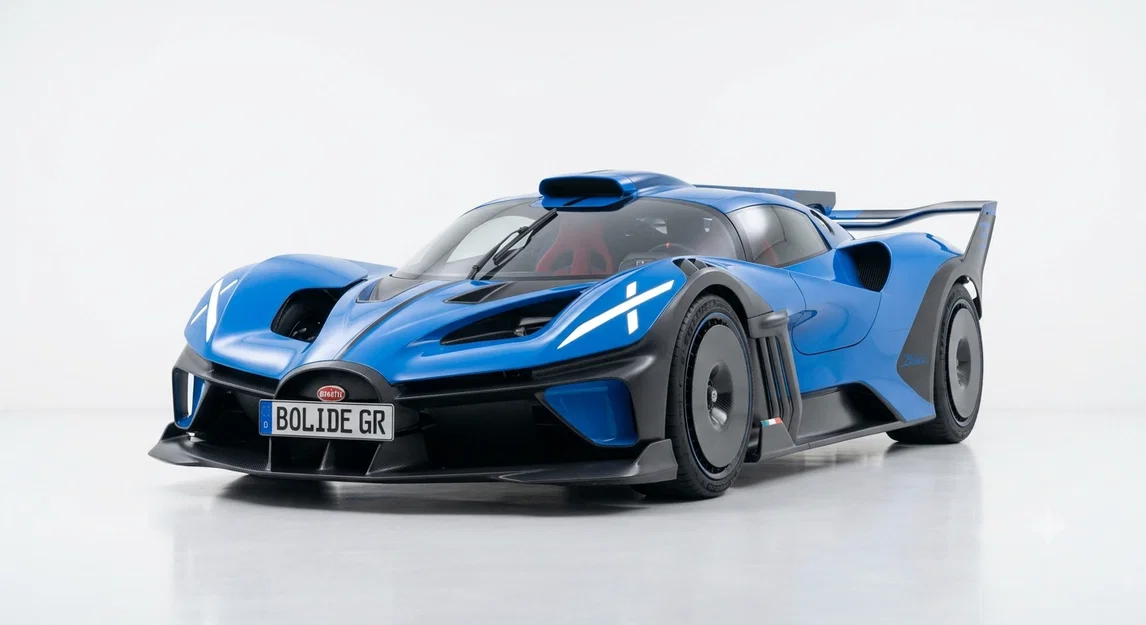 Mô hình siêu xe Bugatti Bolide in 3D cực chi tiết cho người đam mê - Image 1