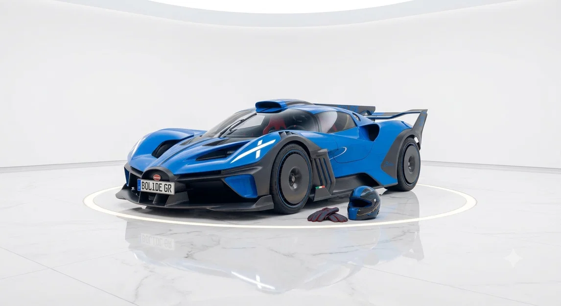 Mô hình siêu xe Bugatti Bolide in 3D cực chi tiết cho người đam mê - Image 3