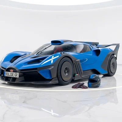 Mô hình siêu xe Bugatti Bolide in 3D cực chi tiết cho người đam mê