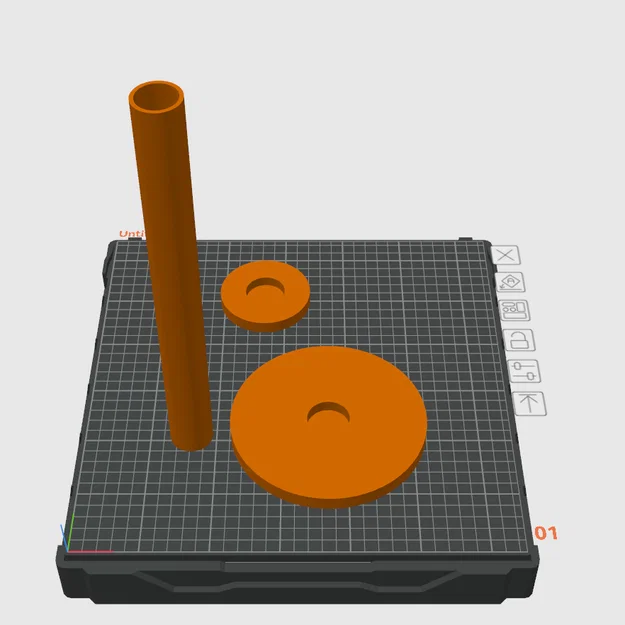 Giá treo mũ bảo hiểm 3D (Helmet Stand Basic) - Thiết kế đơn giản - Image 1