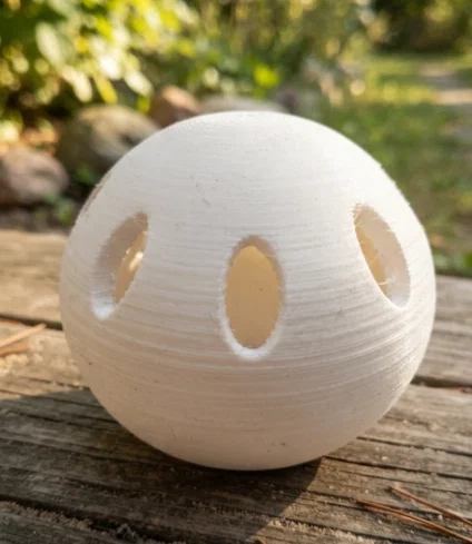 Tự in 3D quả bóng Wiffle Ball giải trí tại nhà cực đơn giản - Image 1