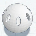 Tự in 3D quả bóng Wiffle Ball giải trí tại nhà cực đơn giản - Thumbnail 3