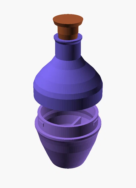Potion of Holding — Hộp đựng đồ đa năng dạng bình thuốc (2 kích thước) - Image 1
