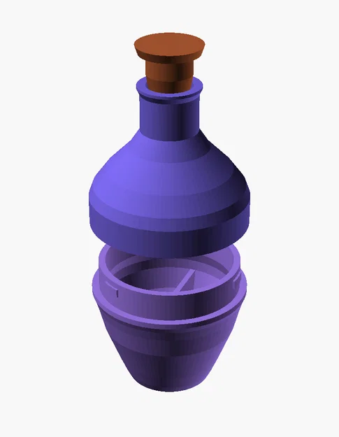 Potion of Holding — Hộp đựng đồ đa năng dạng bình thuốc (2 kích thước) - Image 6