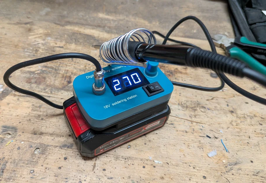 Đế Trạm Hàn Pin Einhell / Ozito PXC 20V Đơn Giản - Image 6