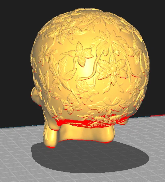 Mô hình hộp sọ 3D Calabera Dia de Muertos trang trí nghệ thuật - Image 2