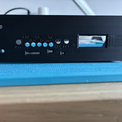 Khung 1u Rack gắn NinoTNC BLE cho Microlab mini modular home server