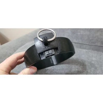 BDSM Collar - Kiểu khóa chốt (pin lock)