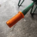 Tay nắm xe rùa, chất liệu TPU, đường kính 31 mm, vân kim cương - Thumbnail 1
