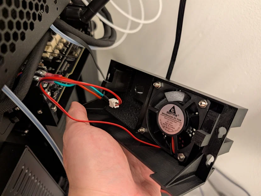 Nắp che linh kiện Buddy Prusa XL tích hợp quạt 60mm - bản remix sâu hơn cho quạt 60x20mm - Image 1