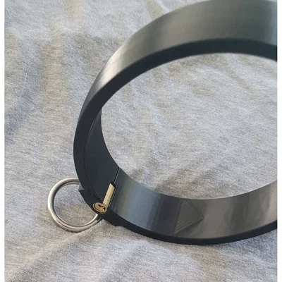 Vòng cổ BDSM - Khóa Padlock