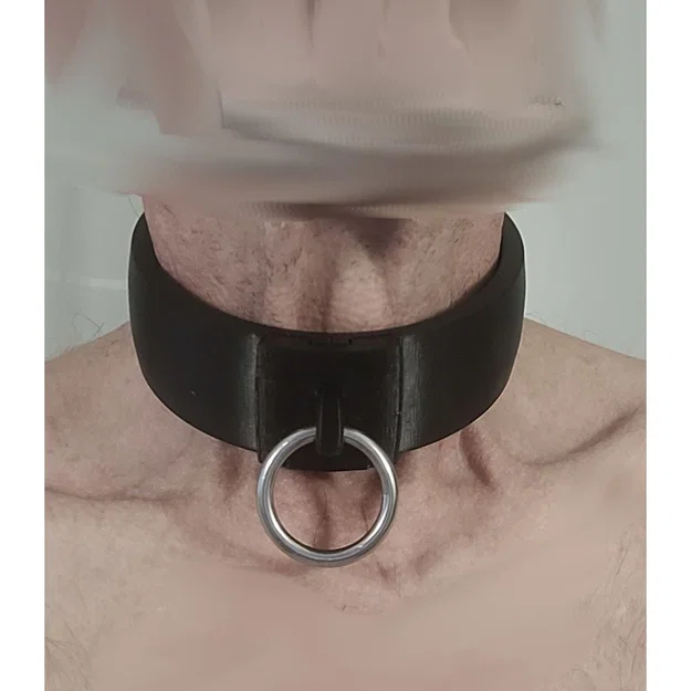 Vòng cổ BDSM - Khóa Padlock - Image 4