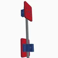 Giá đỡ màn hình VESA 75x75 đa năng cho ống 12mm - Thumbnail 1