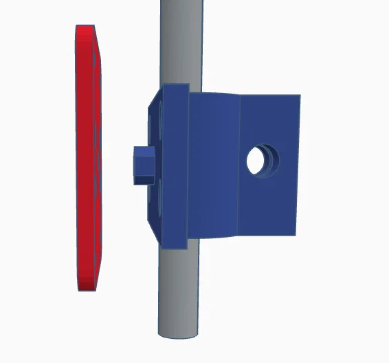 Giá đỡ màn hình VESA 75x75 đa năng cho ống 12mm - Image 6