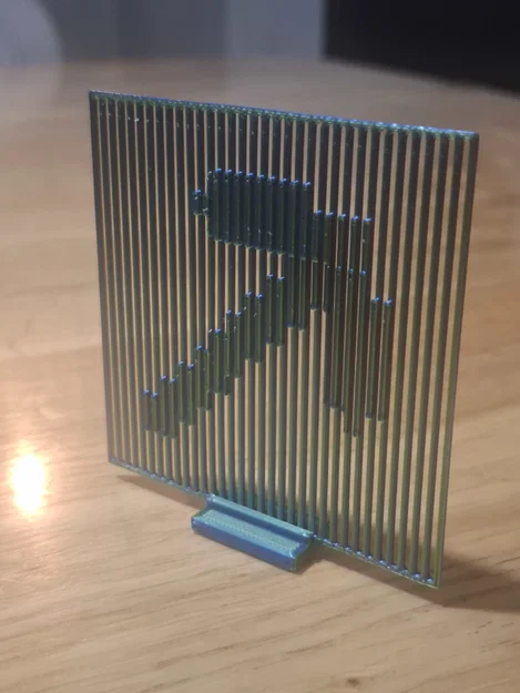 Mô hình Minecraft Pickaxe Optical Illusion (Hiệu ứng đánh lừa thị giác) - Image 2