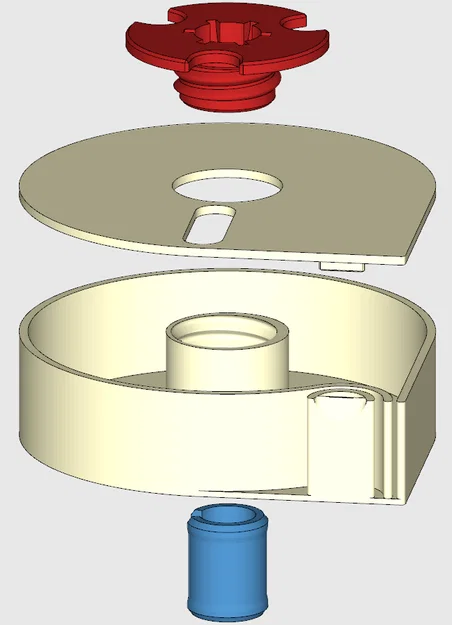 Dụng cụ dán miếng dán mục tiêu (Target Patch Dispenser) in 3D tiện lợi - Image 2