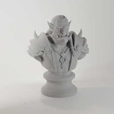 Tượng Orc Berserker (Orc bust)