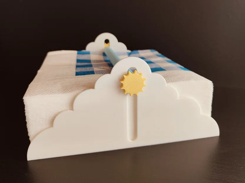 Giá Đựng Khăn Giấy Hình Đám Mây (Cloud Napkin Holder) - Image 1