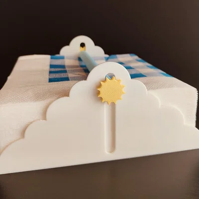 Giá Đựng Khăn Giấy Hình Đám Mây (Cloud Napkin Holder)
