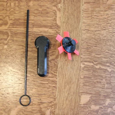 Hệ thống Beyblade mô-đun 'Tank & Drone' in 3D 100% (kèm bệ phóng)