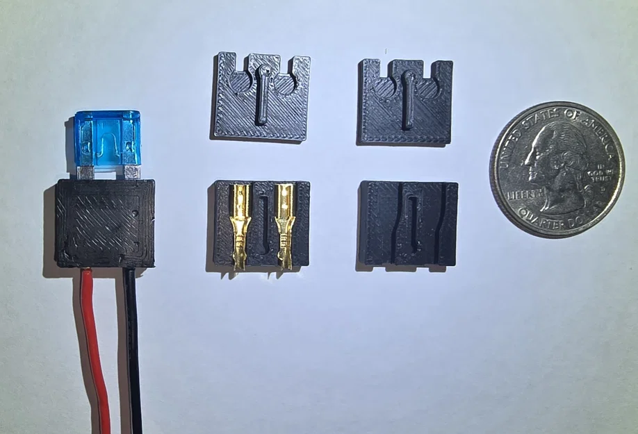 Đế giữ cầu chì Mini Blade (Parametric) - Image 1