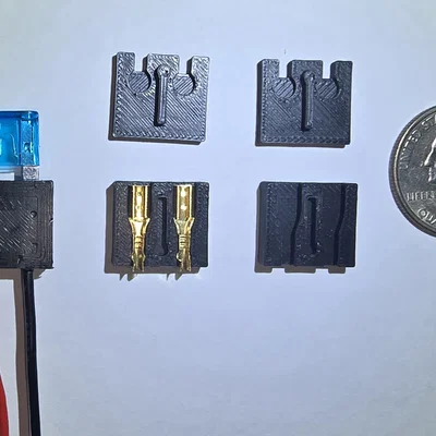 Đế giữ cầu chì Mini Blade (Parametric)