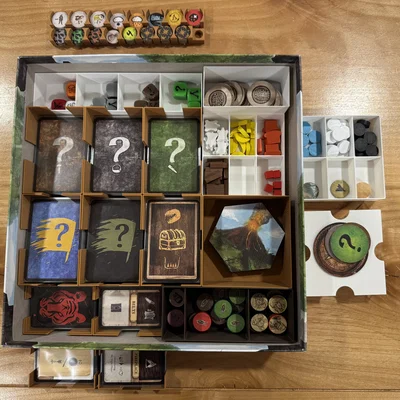 Robinson Crusoe: Adventures on the Cursed Island - Bộ khay đựng (Organizer)