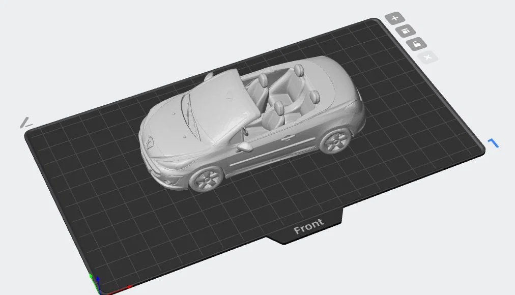 Mô hình xe Peugeot 207cc - Image 1