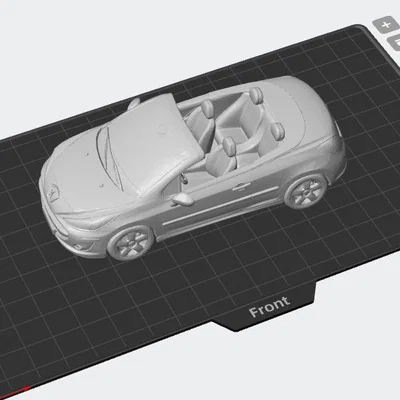 Mô hình xe Peugeot 207cc