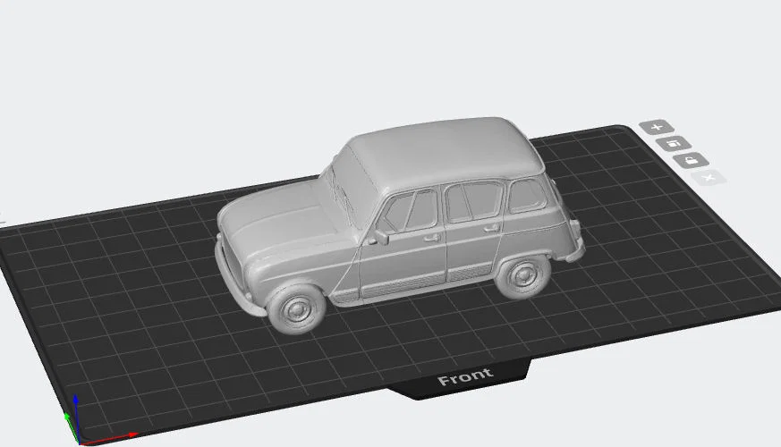 Mô hình xe hơi Renault 4 đời 1980 - Image 1