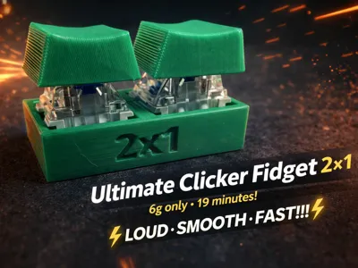 Ultimate Clicker Fidget 2×1 – Kêu đã tai, Mượt mà, Cực nhanh!! - Image 1