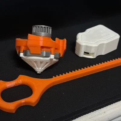 Beyblade X Metal bit (Không cần support)