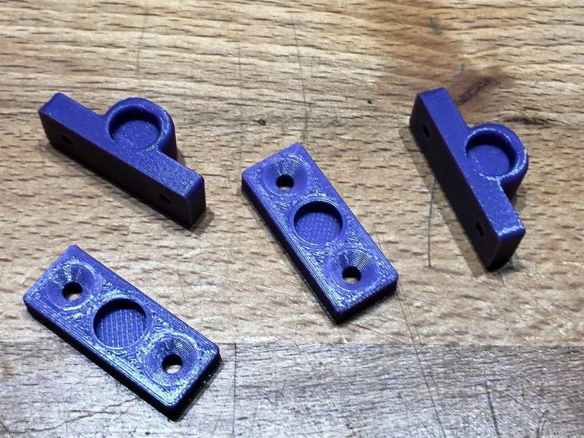 Chốt cửa từ tính in 3D cho nam châm 8x3mm - Image 2