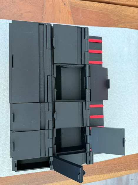 Hệ thống hộp chứa linh kiện dạng module có nắp đậy - Image 1