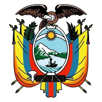Mô hình 3D Quốc huy Ecuador - Escudo del Ecuador sắc nét