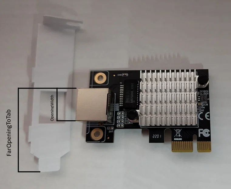 Tấm chắn PCIe card dạng SFF (có thể tùy chỉnh) - Image 4