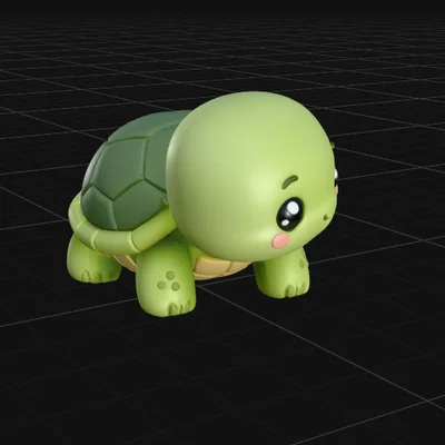 Mini Tortuga - Mẫu Art Toy Đáng Yêu Cho Góc Làm Việc