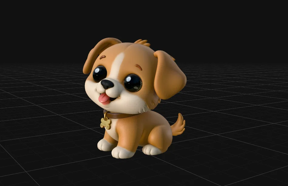 Mini Dog - Mô hình chú cún dễ thương phong cách Toy Art - Image 2