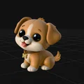 Mini Dog - Mô hình chú cún dễ thương phong cách Toy Art - Thumbnail 2