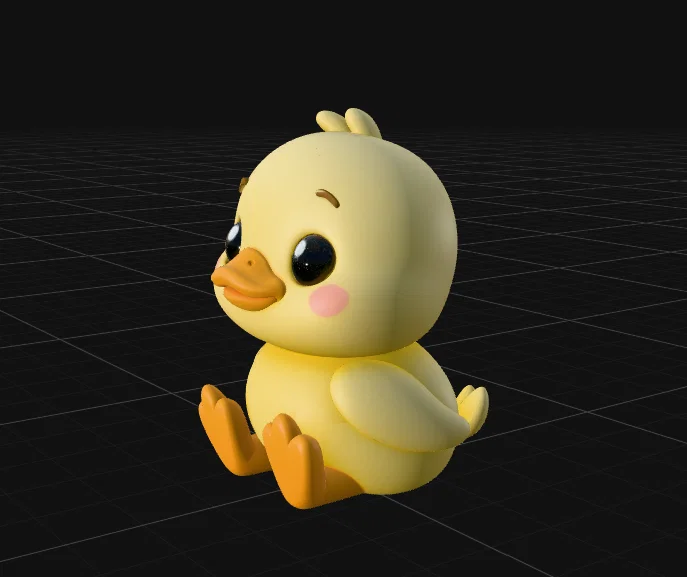 Mini Duck - Mô hình chú vịt siêu dễ thương phong cách Toy Art - Image 1