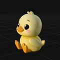 Mini Duck - Mô hình chú vịt siêu dễ thương phong cách Toy Art - Thumbnail 1