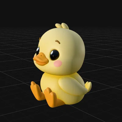 Mini Duck - Mô hình chú vịt siêu dễ thương phong cách Toy Art