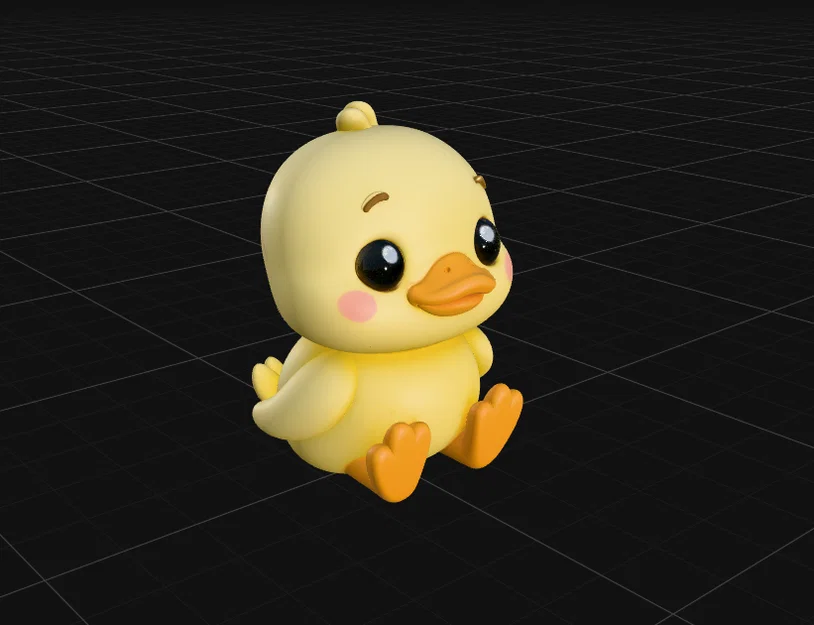 Mini Duck - Mô hình chú vịt siêu dễ thương phong cách Toy Art - Image 2