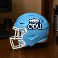 Mô hình mũ bảo hiểm bóng bầu dục Old Dominion Monarchs - Thumbnail 1