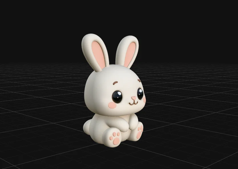 Mini Rabbit - Mô hình chú thỏ phong cách Toy Art siêu đáng yêu - Image 2