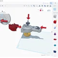 Mô hình con quay Iron Liberty BeyBlade in 3D không cần support - Thumbnail 3