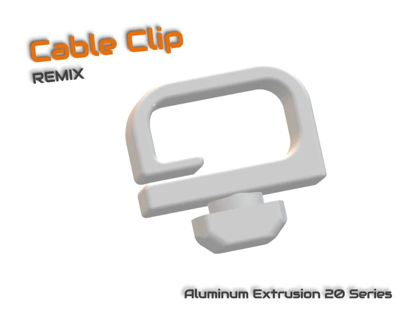 Kẹp dây cáp cho thanh nhôm định hình 2020 - Bản Remix - Image 1