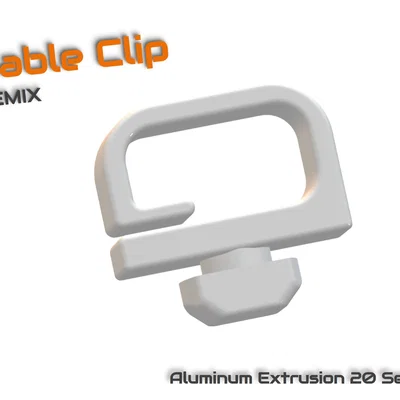 Kẹp dây cáp cho thanh nhôm định hình 2020 - Bản Remix