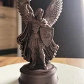 Mô hình 3D Tổng lãnh thiên thần Michael: Tượng trang trí tinh xảo - Thumbnail 1